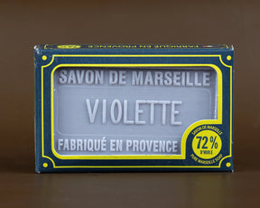 BLEU JAUNE Violet, Marseille Soap with Shea Butter | 100g French Soaps UK