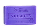 LE CHATELARD 1802 Violet Savon de Provence, enriched with Sweet Almond Oil | 100g French Soaps UK