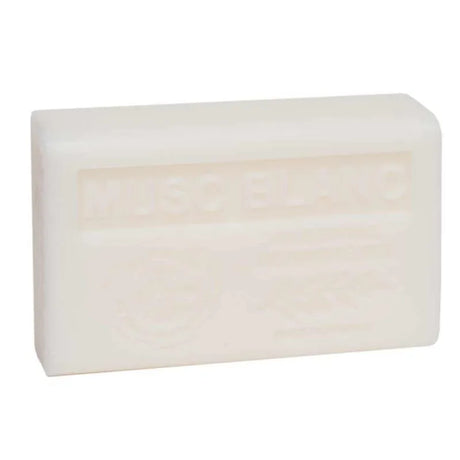 LA MAISON DU SAVON DE MARSEILLE White Musk French Soap with Organic Shea Butter, 125g French Soaps UK