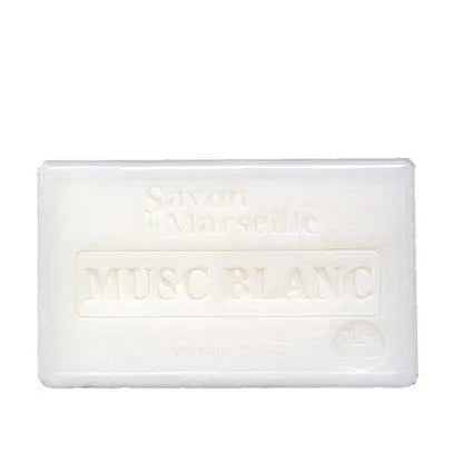LE CHATELARD 1802 White Musk Savon de Provence, enriched with Sweet Almond Oil | 100g French Soaps UK