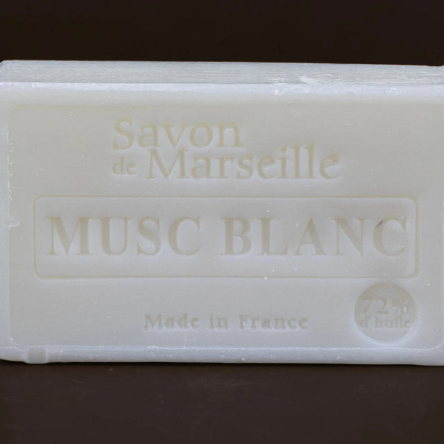 LE CHATELARD 1802 White Musk Savon de Provence, enriched with Sweet Almond Oil | 100g French Soaps UK
