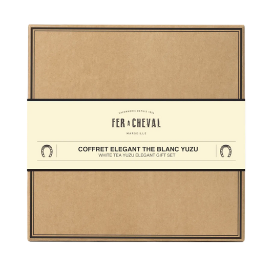 FER A CHEVAL White Tea & Yuzu Gift Box French Soaps UK