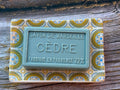 Bastide & Olivier Yellow & Blue Mosaic Ceramic Soap Dish French Soaps UK
