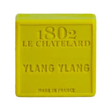 LE CHATELARD 1802 Ylang Ylang Marseille Soap, 72% Coconut, Olive and Almond Oil, 100g |  PALM FREE French Soaps UK