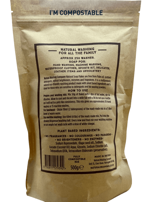 Yorkshire Natural Soap Flakes - Rapeseed, 500G
