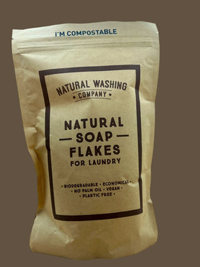 THE NATURAL WASHING COMPANY Yorkshire Natural Soap Flakes - Rapeseed, 500G French Soaps UK