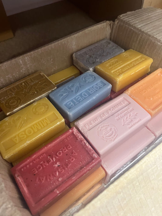 FRENCH SOAPS 10 for £20, not perfects French Soaps UK