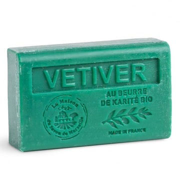 Vetiver French Soap with organic Shea Butter 125g