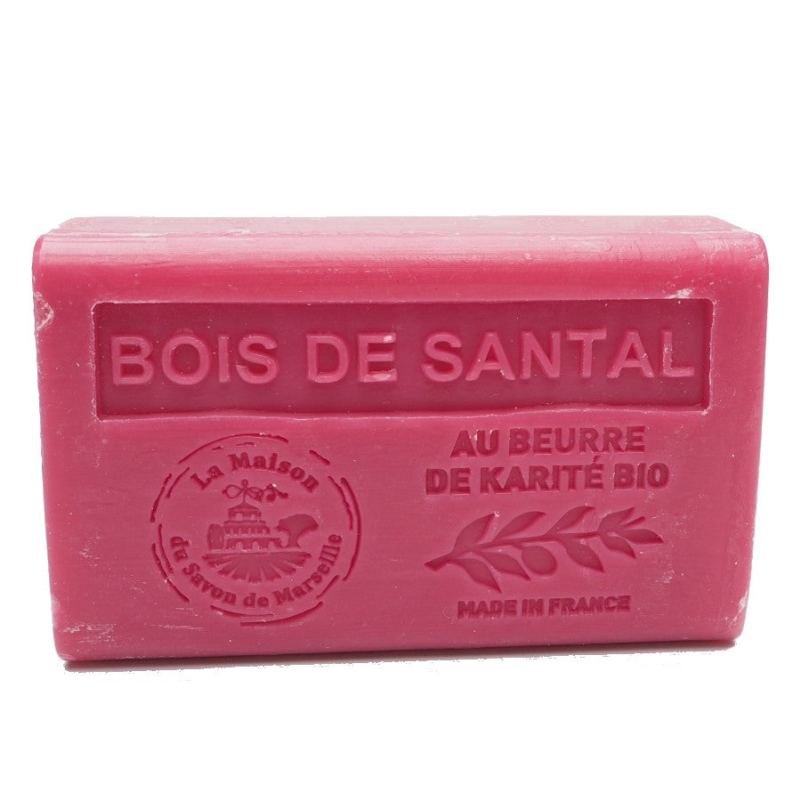 Sandalwood (Bois de Santal) French Soap with organic Shea Butter 125g