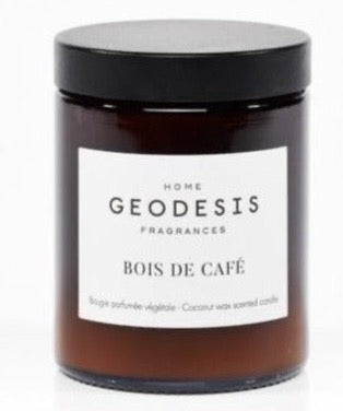 Coffee Wood Candle by Geodesis