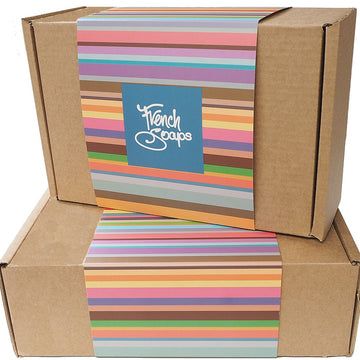 Frenchsoaps Striped Gift Box
