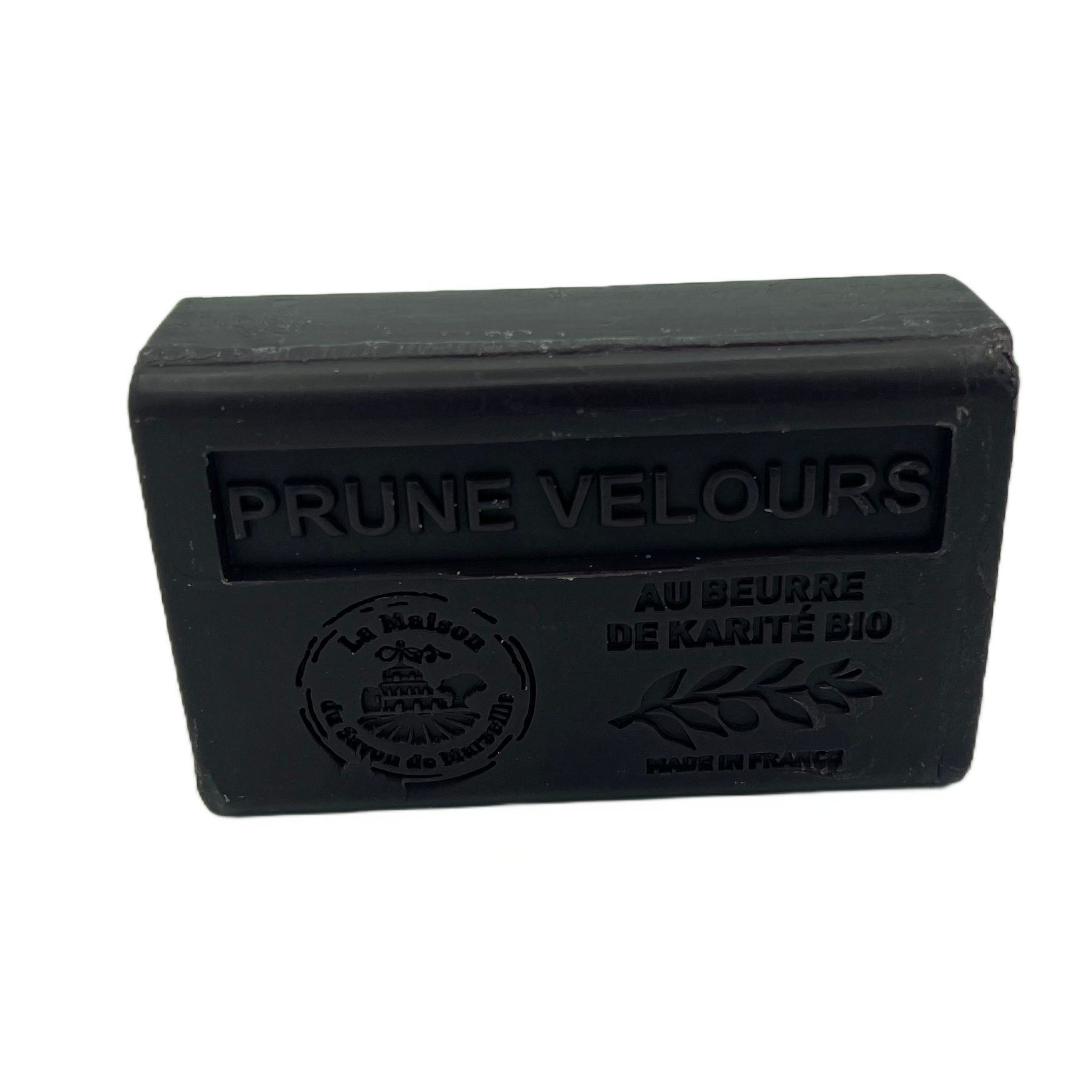 Plum (Prune Velours) French Soap with Organic Shea Butter 125g