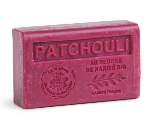 La Maison du Savon de Marseille Patchouli French Soap with Organic Shea Butter 125g French Soaps UK